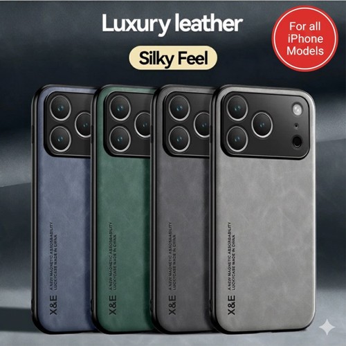 Magnetic luxury leather - magnetic, case