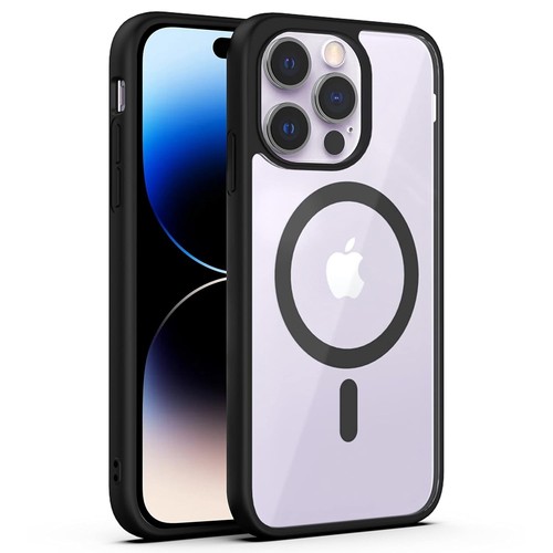 Shockproof clear magsafe case - clear,